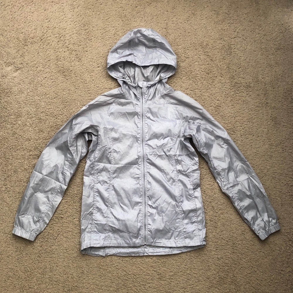 Uniqlo Silver Gray Packable Hooded Jacket Parka
